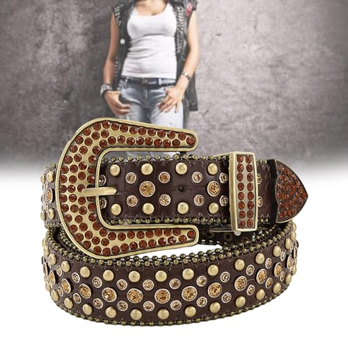 Adult Shinning Waist Belt Luxurious Pin Buckle Waist Belt Adjustable Length Rhinestone Waist Belt For Nightclub2