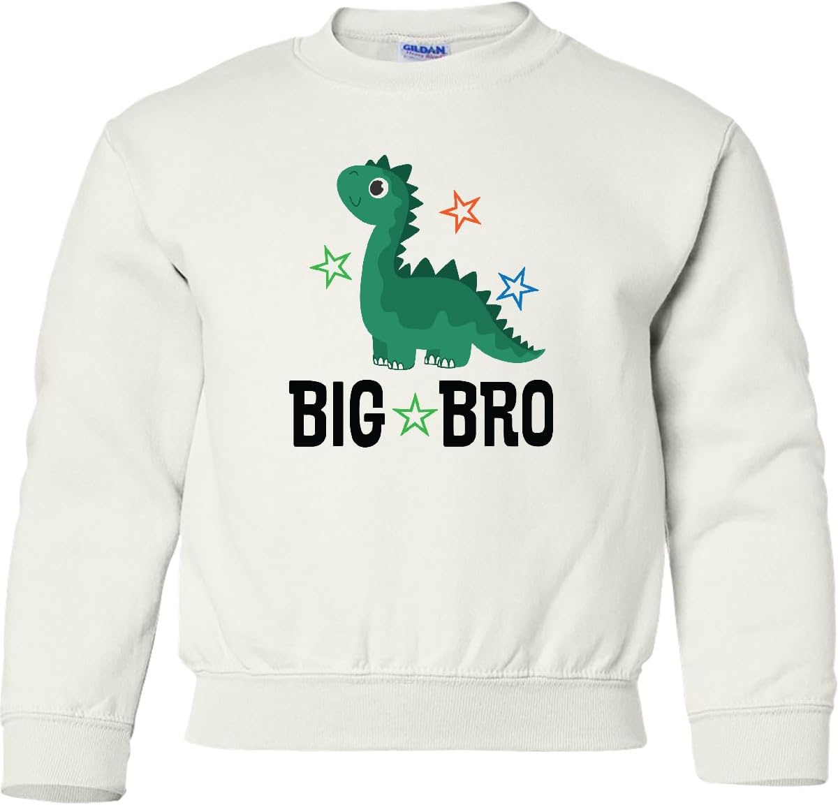 inktastic Big Brother Announcement Boys Dinosaur Youth Sweatshirt