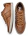 Jousen Men's Fashion Sneakers Retro Dress Business Shoes Comfortable Leather Casual Shoes for Men (AMY5121 Brown 11)