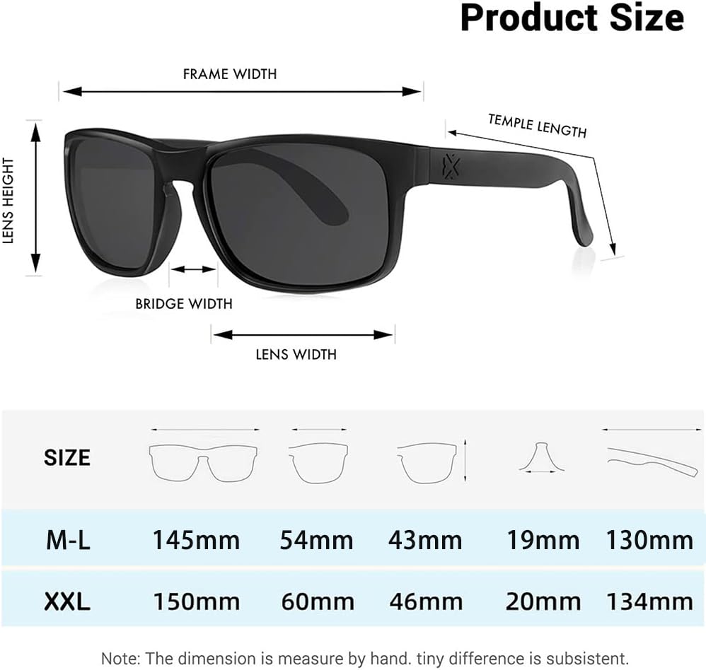 MAXJULI Polarized Sunglasses for Men and Women,UV400 Protection Sun Glasses,Ideal for Driving Cycling and Running 81204