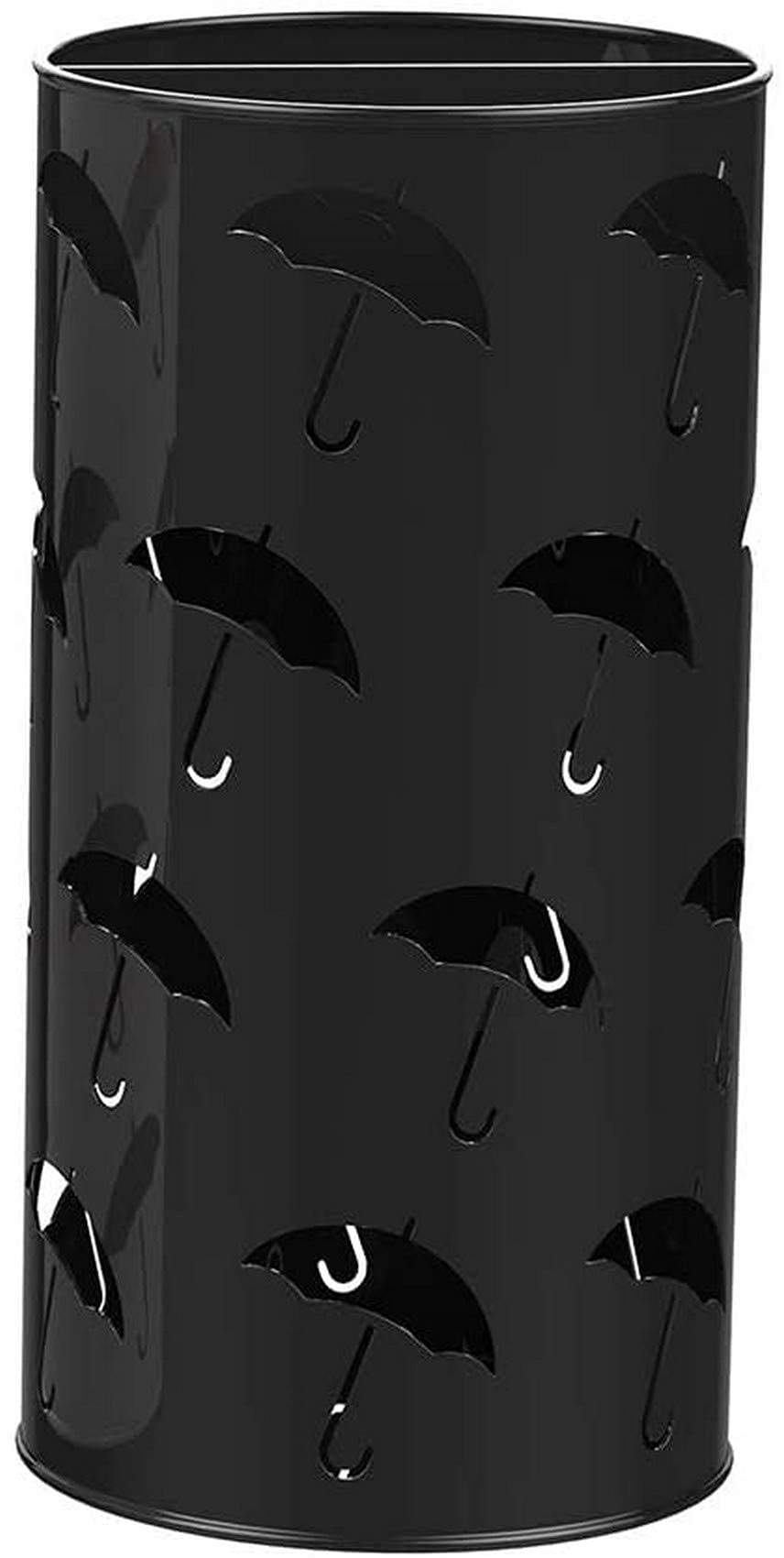 Porte-parapluie rond en métal pour un accueil chaleureux et propre