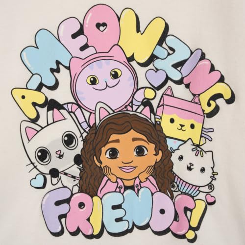 Image of DREAMWORKS GABBY'S DOLLHOUSE Girls Sweatshirt & Leggings Set Toddler to Big Kid Sizes (2T - 10-12)