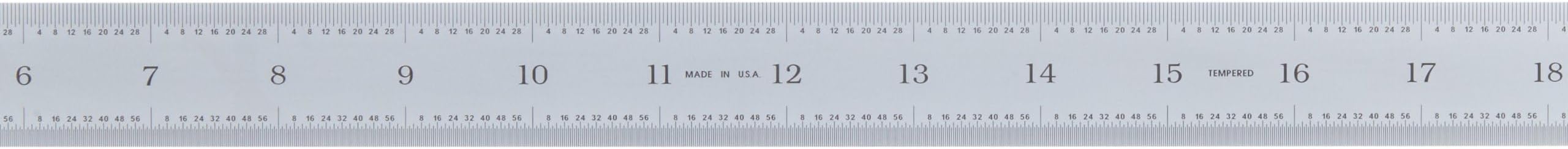 182-165 Steel Rule