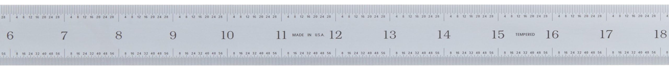 182-165 Steel Rule