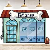 vitrine de petshop Thème et décoration polyvalents: Qu'il s'agisse d'une fête, d'une fête d'anniversaire, d'un rassemblement de vacances, d'une séance de photographie de nouveau-né ou d'un événement de mariage, ce tissu de fond est un choix polyvalent. Il ajoute une touche d'élégance et de charme à n'importe quel décor, améliorant l'ambiance générale.
