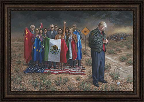 LordsArt National Emergency 作者： ジョン・マクノートン - 40.64cm x 60.96cm フレーム付きリトプリント