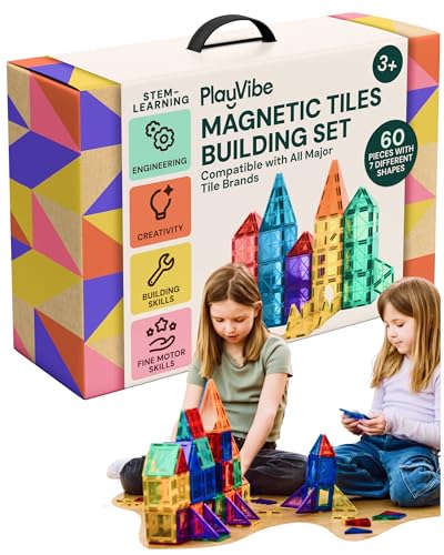PLAYVIBE Magnetic Tiles
