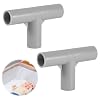 2pcs T-Shaped Joints, 0.75 Inch Inner Diameter Playpen Replacement Connectors