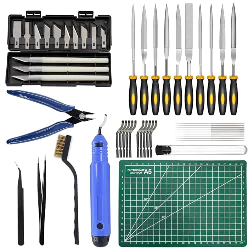 49Pcs 3D Printer Accessories & Finishing Tools Kit