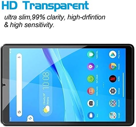 [2 Pack] XunyLyee Screen Protector Compatible with Lenovo Tab M8, Tempered Glass Film for Lenovo Tab M8 HD/Smart Tab M8/Tab M8 FHD [Easy Installation]
