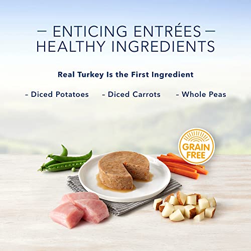 Blue Buffalo Delights Pure Grownup Small Breed Moist Canine Meals Cups, Pate Type, Roasted Turkey Taste in Savory Juice 3.5-oz (Pack of 12) Blue Buffalo Delights Pure Grownup Small Breed Moist Canine Meals Cups, Pate Type, Roasted Turkey Taste in Savory Juice 3.5-oz (Pack of 12)