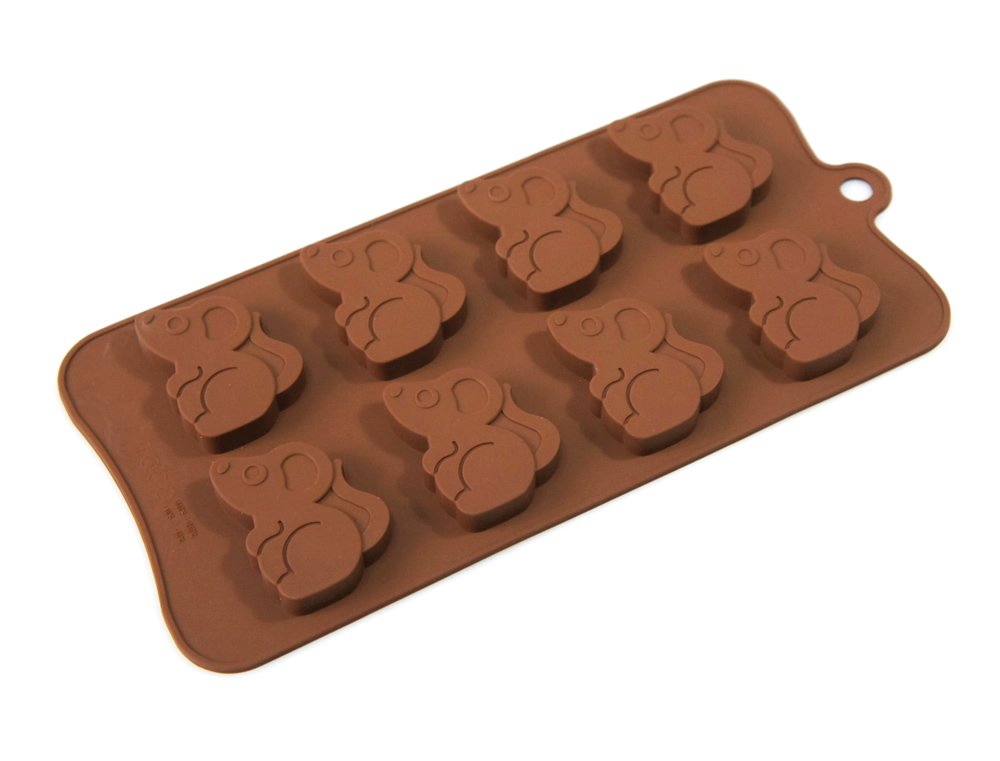 Animal Themed Silicone Chocolate Moulds (Large Mouse)