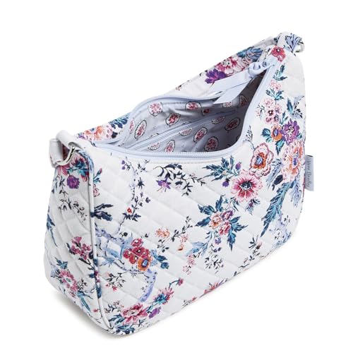 Image of Vera Bradley Women's Cotton Frannie Crescent Crossbody Purse