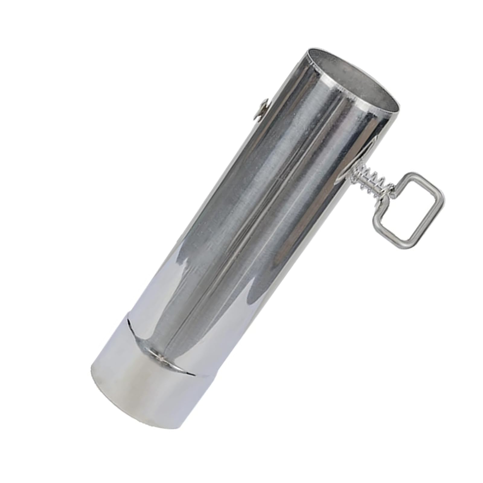 Stainless Steel Chimney Straight Pipe Adjustable Tent Wood Stove for Camp Stove Supplies Enduring Stainless Steel Straight for Camping