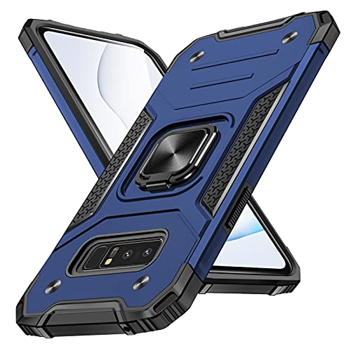Galaxy note8 �P�[�X �����O�t�� �ϏՌ� �Ռ��z�� �ČRMIL�K�i�擾note8 �J�o�[ �����Y�ی� TPU+PC �����O�� �w��h�~ �ԍڃz���_�[�Ή� �X�^���h�@�\ �h�o ���^ �y�� �����h�~ �C�菝�h�~ �g�уJ�o�[ ��C82-00232