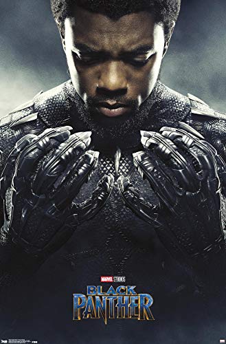 Trends International Marvel Cinematic Universe Black Panther - One Sheet Wall Poster, 22.375' x 34', Premium Unframed Version