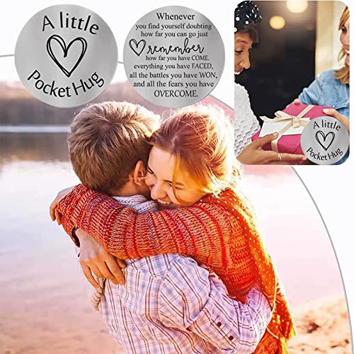 WOOXDYUK Piccolo Abbraccio Portafortuna, Regalo di...