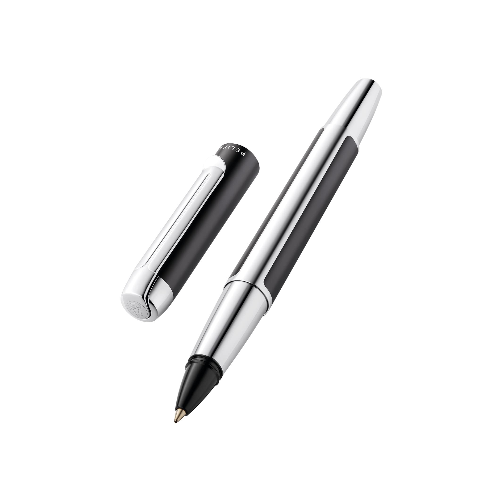 Pelikan Tintenroller Pura R40, Anthrazit, hochwertiger Roller im Geschenk-Etui, 822640
