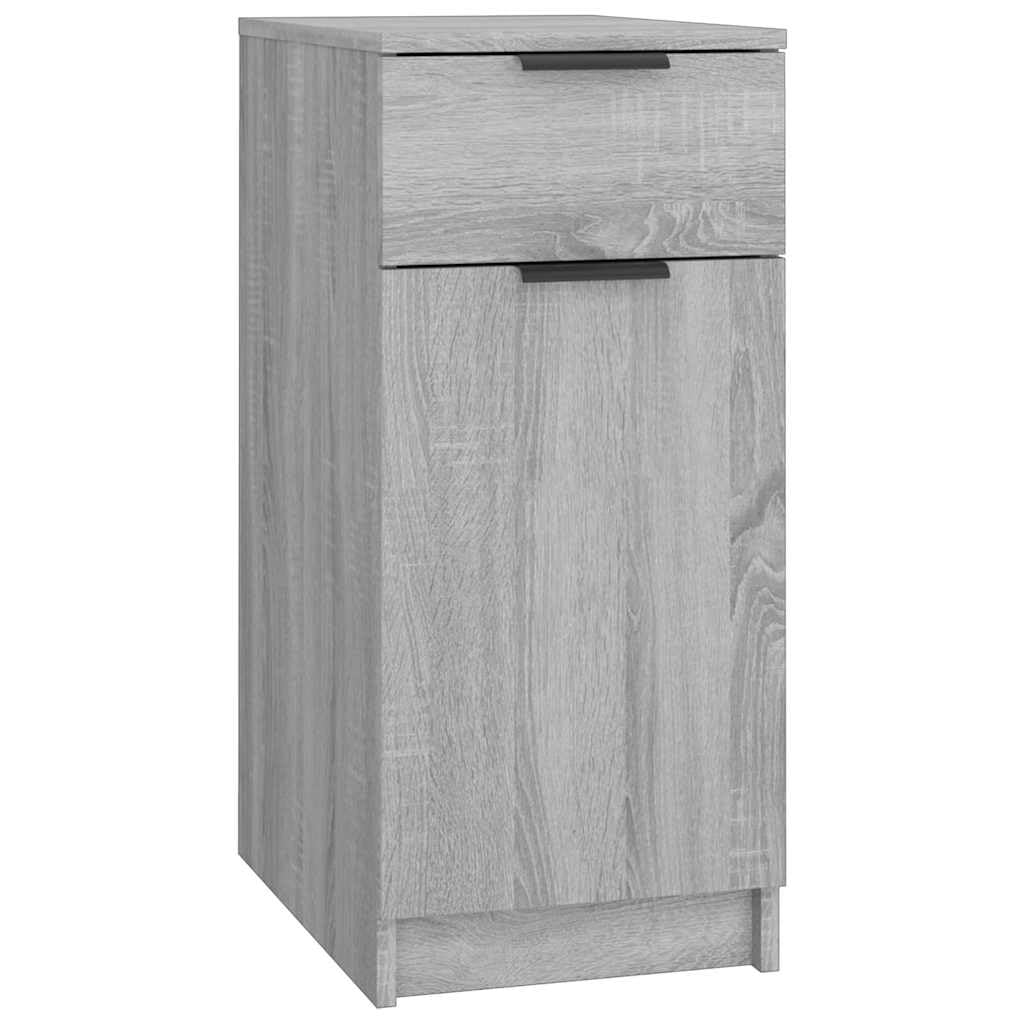 Armoire de Bureau Grise Sonoma 33,5 x 50 x 75 cm en Bois d'Ingénierie
