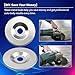 Shrinking Disc 4 ½ Inch Diameter, 055 Inch (1.4mm) Thick –Sheet Metal Fabrication Tool, Auto Body Panel Repair, Smoothing, Grinder, Fits for 4-1/2 inch Angle Grinder, 5/8