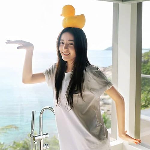 Miniatura 4 de Patos de goma amarillos, juguetes de baño grandes para preescolar, tina flotante, patos chirriantes, regalo para baby shower, bebés, niños pequeños,