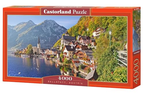Castorland C-400041-2 - Puzzle Hallstatt, Österreich 4000 Teile, Red