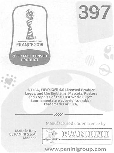Miniatura 2 de 2019 Panini FIFA Women's World Cup France Album Stickers (Individual Sticker Only) Soccer #397 Anouk Dekker Netherlands 2 Inch by 2 12 Inch
