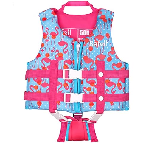 Bafeil Kids Swim Vest Toddler Float Jacket Boys Girls Swimming Jacket Cover