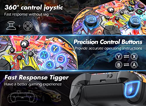 Wireless Controller Replacement For Xbox One, Special Edition Custom Game Controller Compatible With Xbox Series X/S, Xbox One S/X, Android/Ios/Pc Gamepad Windows 7 8 10 11 Made With Advanced Hydrodip Print Technology #TOP4