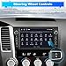 Car Radio Upgrade for Toyota Tundra 2007-2013/Sequoia 2008-2018 with 9 inchs Touchscreen 2GB+64GB Carplay, Android Auto,Backup Camera, Online Navigation, SWC, WiFi, Bluetooth, FM/AM/Radio,DSP