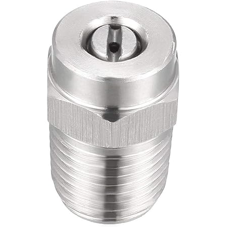 4x Hochdruckreiniger-Düsen 40° - Edelstahl 2,5mm Öffnung