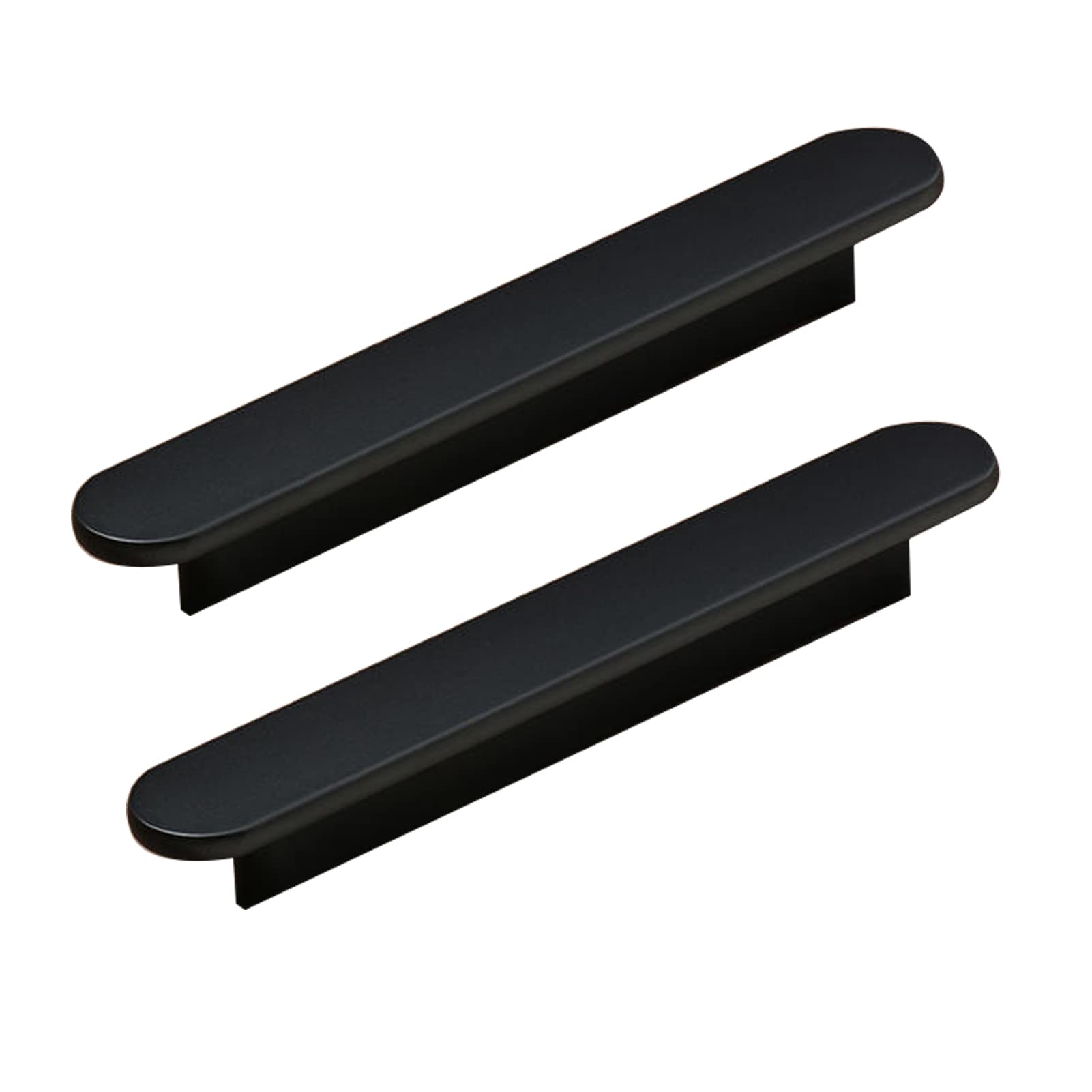 Niusabou One Color Bow Pulls Door Handles, Black Bow Cabinet Handles 2 Pack Zinc Multiple Sizes(Hole Distance 96Mm)