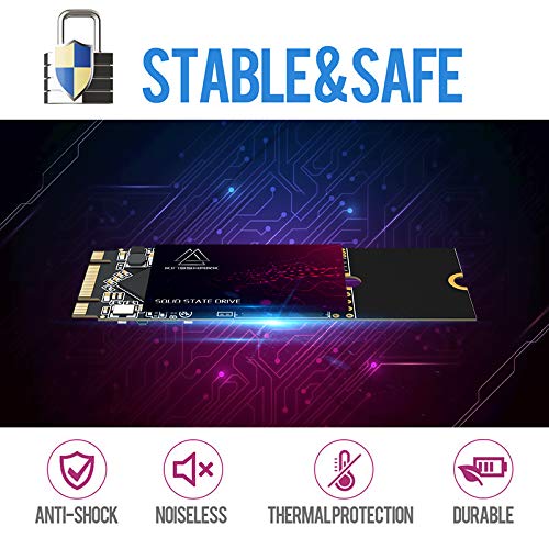 Image of SSD M.2 2260 64GB Internal Solid State Drive High-Performance Hard Drive for Desktop Laptop SATA III 6Gb /s (64GB, 2260