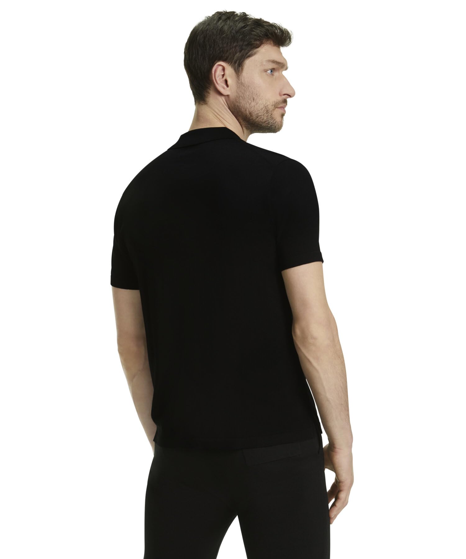 FALKE Herren Basic Polo Ultrafine Poloshirt weich hautfreundlich bequem sehr leicht atmungsaktive klimaregulierende geruchshemmende Wolle 1 Stück