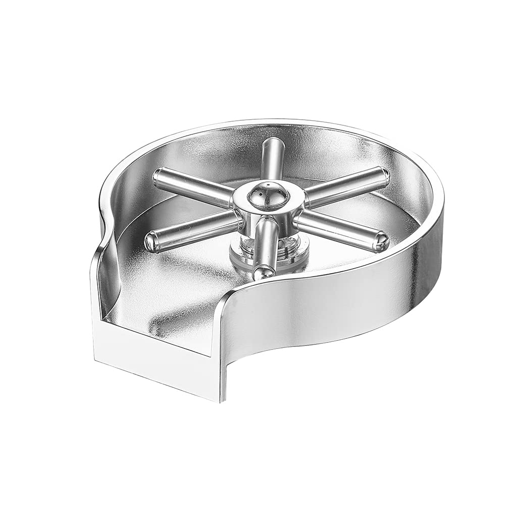 Cocina grifo bar fregadero taza botella de vidrio enjuague lavadora con 3 vías Tee válvula y conector manguera cromo