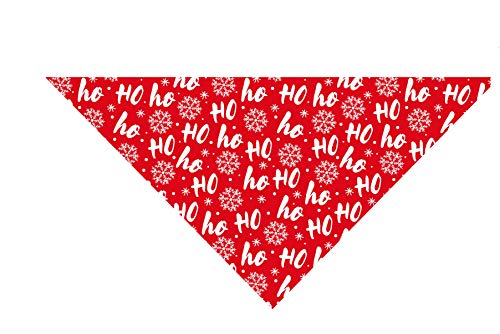 Christmas Dog Bandana| 3-Pack | Snowflake, Tree, Santa | Winter Bandanna Handkerchief Gift (Christmas Pack 1, Small) - Image 3