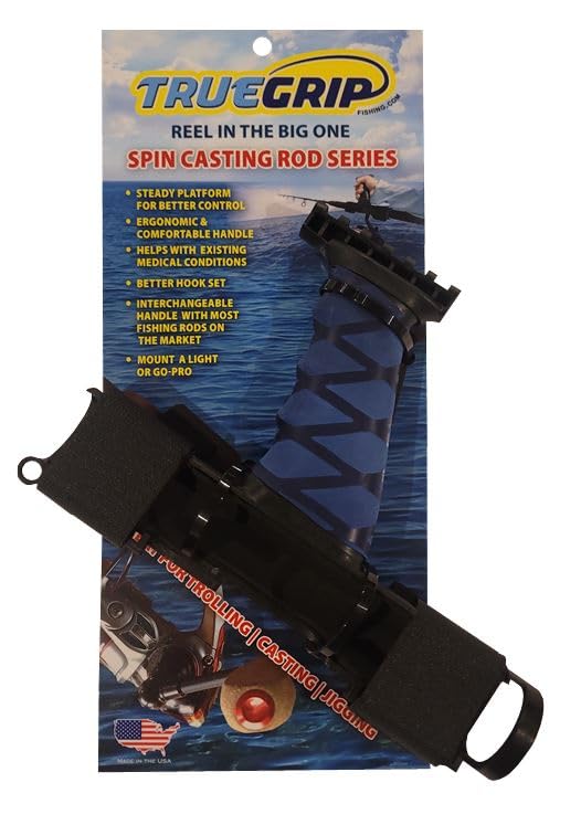 True Grip Spin Casting Fishing Rod Handle Grip : Sports & Outdoors