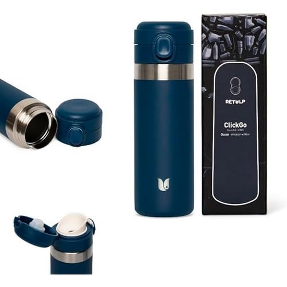 Click&Go Mission Edition Thermos Drinking Bottle 420 ml