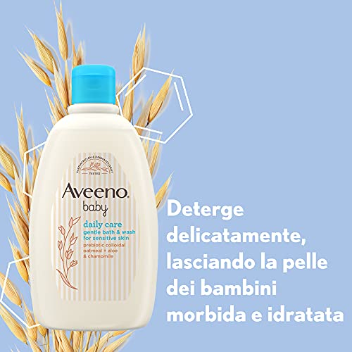 Aveeno Baby Daily Care Bagno e Doccia Schiuma