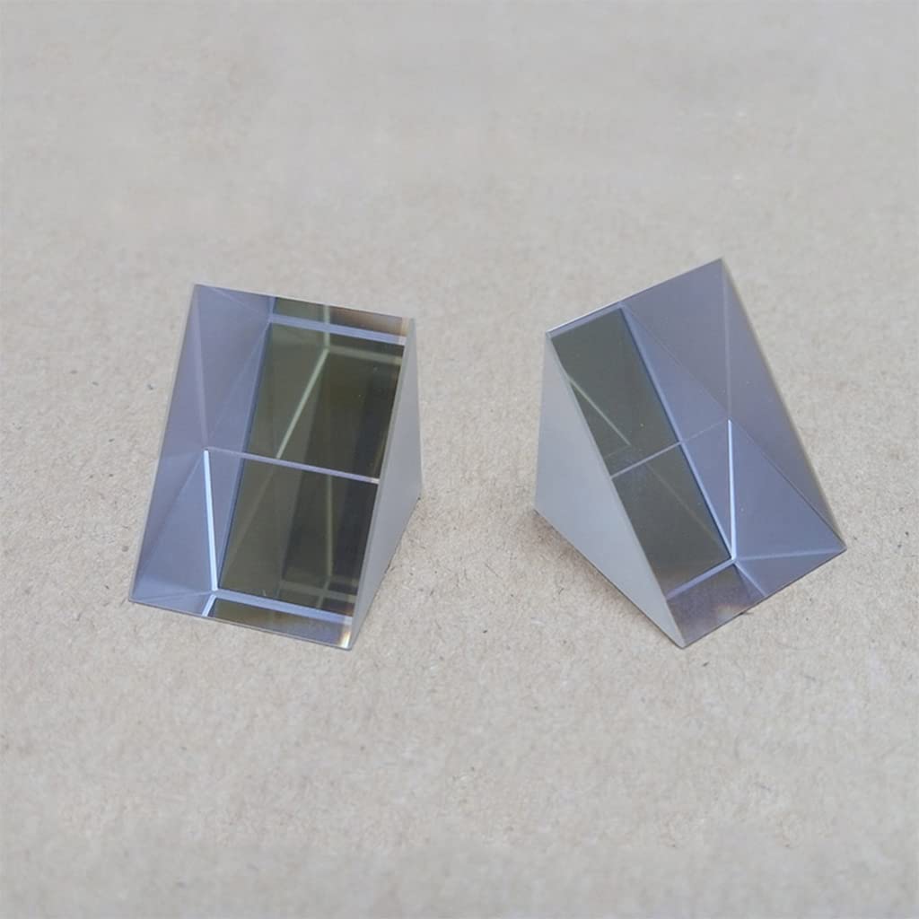 Prisme Triangulaire Verre Optique 6cm ADWIKOSO - Pour Photographie Et Expériences Lumière