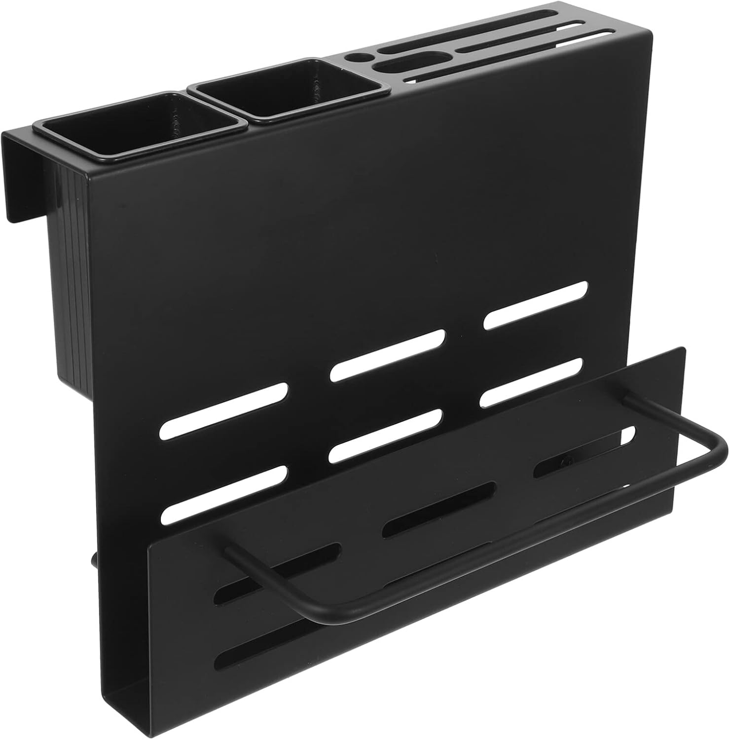 Kichvoe Wall Mount Multi-function Utensil Holder for -saving Chopstick and Cutlery Organizer Cutting Board Storage Elegant Design for Tidy Countertops