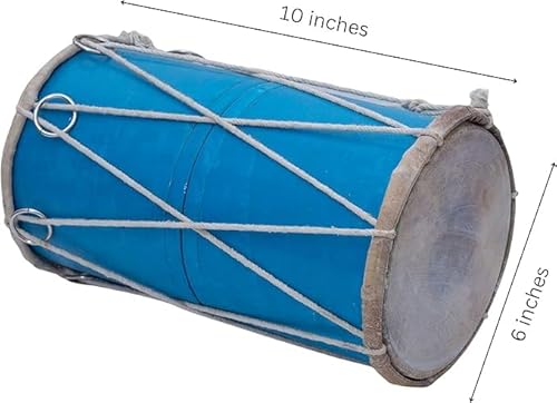 image for The Great Indian Bazaar Wooden & Leather Classical Indian Folk Tabla D