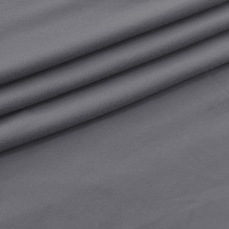 Miniatura 4 de 1PC Solid Color Office Armchair Cover Stretch Spandex Computer Chair Covers Lift Rotating Chair Case Funda Silla Escritorio(A1 Black ChairCover)