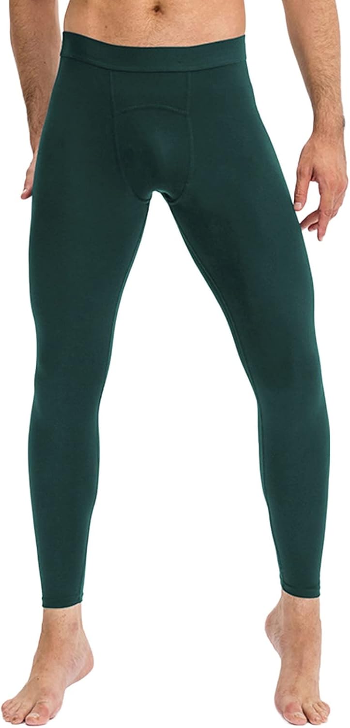HSSDH Leggings atléticos de capa base para hombre, pantalones de compresión para entrenamiento, leggings de compresión atlética para correr