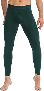 KBOPLEMQ Compression Trousers, Men's Running Trousers, Long Thermal Underwear, Thermal Bottoms, Pyjama Bottoms, Men's Long Pyjama Bottoms, Cotton Sleepwear Trousers, Plain Leisure Trousers