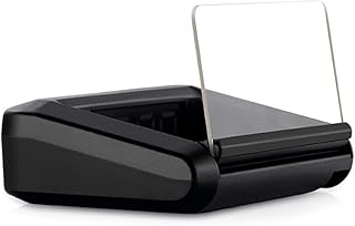 Car HUD Head Up Display, OBD2 HUD Mirror Speedometer Car Head- Up Display Digital Projector Overspeed Alarm Water Temp RPM KMH MPH Over Speed Alarm Mileage Measurement for Vehicles