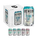 BrewDog 12-Pack of Punk | Non-Alcoholic, Robust IPA | 20 Calories, 2.3g Carbs Per Serving | 12oz...