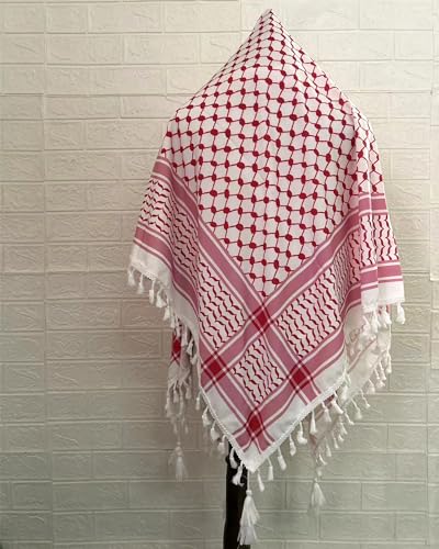 Palestine Scarf, Tactical Desert Scarf الاقصى Arab Arafat Scarf Keffiyeh Tassel Scarf Muslim Hijab Headband Shawl2
