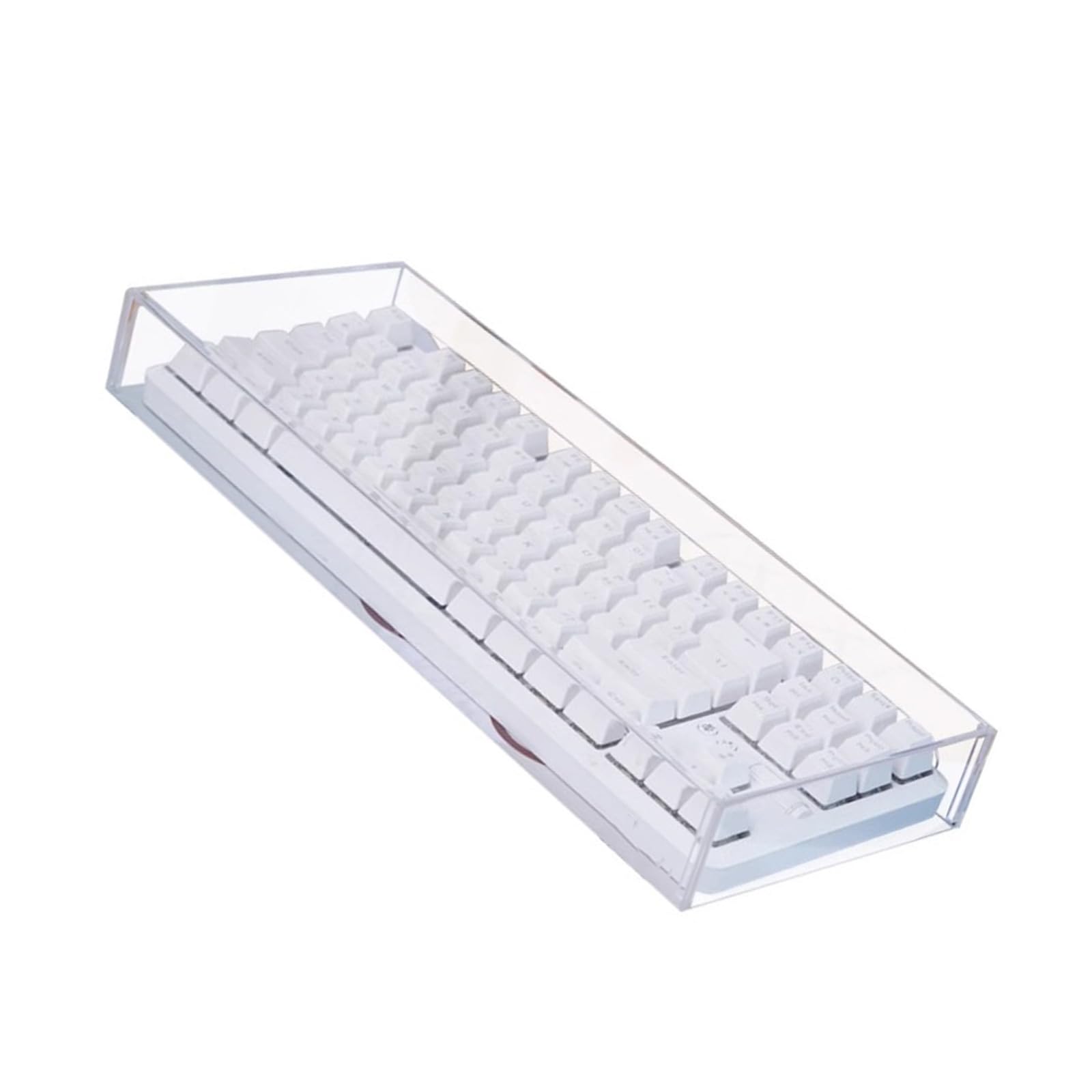 Protector de teclado a prueba de golpes hecho de acrílico transparente 7