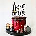 Harry Happy Birthday Cake Topper and Cupcake Toppers Cake Decorations Set